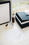 Prism Marble-Effect Pen & Stationery Holder | LIGNIA